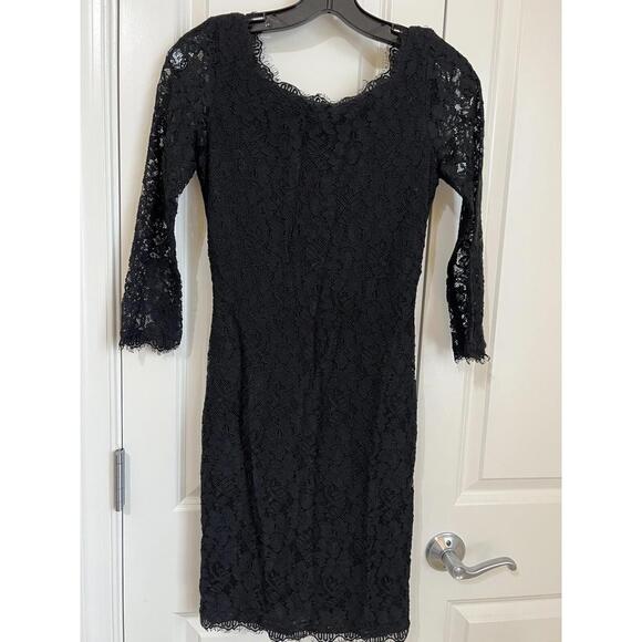 Dresses & Skirts - Diane von Furstenberg DVF Lace Dress Black Size 0